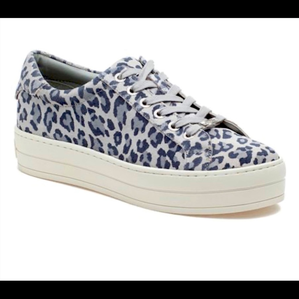 J/Slides Hilton Platform Sneakers in suede